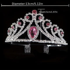 Bridal Rhinestone Crystal Headband Tiara Hair Accessories