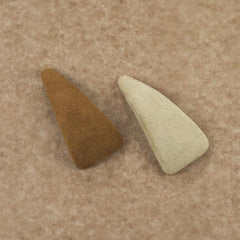 2pcs Velvet Triangle Hair Clips for Women