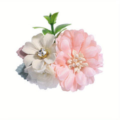 Baby Girls Flower Hair Clip Sweet Hair Clip For Side Hair Bang