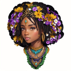 Dark Women Iron On Stickers Heat Transfer Patches DIY Accessories