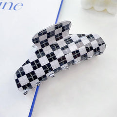 Graffiti Pattern Shark Claw Hair Claw