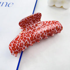 Graffiti Pattern Shark Claw Hair Claw