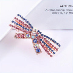 Rhinestone & Pearl Hair Clip French Barrette Accessory