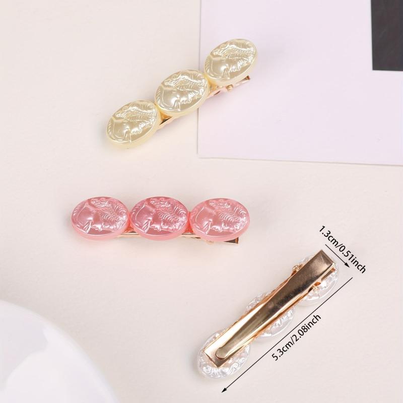 Baroque Style Hair Clip Duck Billed Clip Hair Accessories For Women