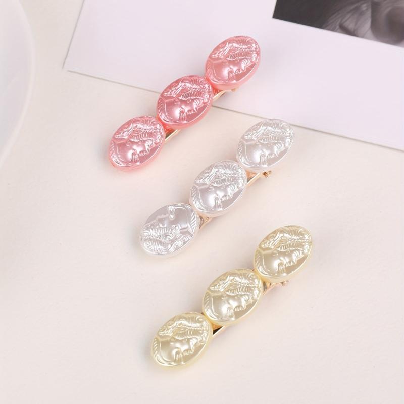 Baroque Style Hair Clip Duck Billed Clip Hair Accessories For Women