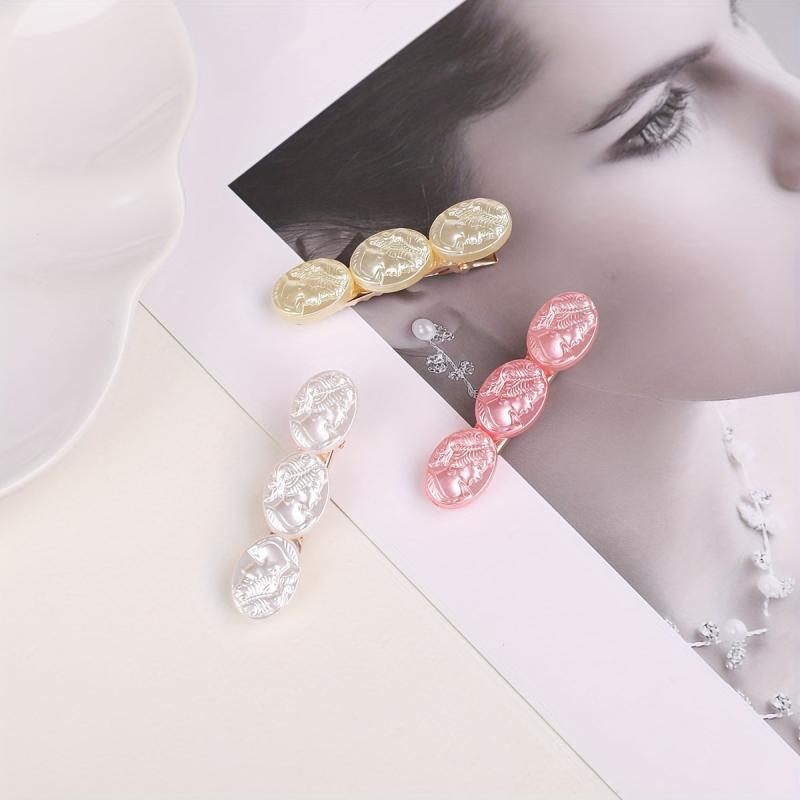 Baroque Style Hair Clip Duck Billed Clip Hair Accessories For Women
