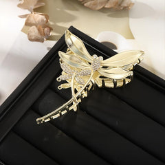 Green Dragonfly Fringed Hair Clip Adult Hair Accessories