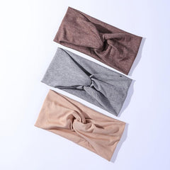 3pcs Wide Headbands Soft Elastics Hairbands Head Wrap Hair Accessories
