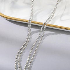 Rhinestone Tassel Bow Headband Bridal Hair Accessories