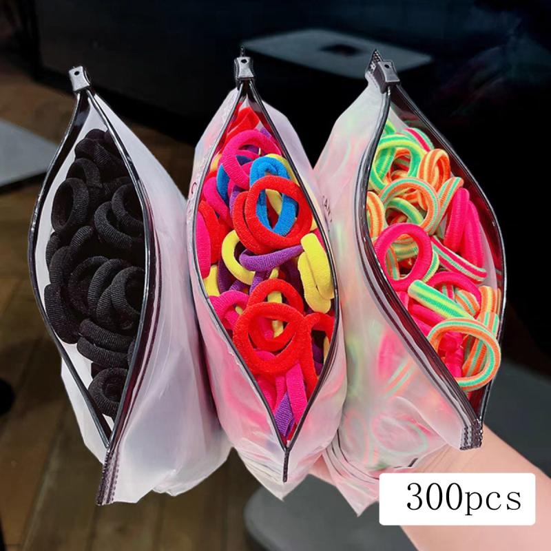 Colorful Elastic Hair Rope Towel Cloth Hair Tie