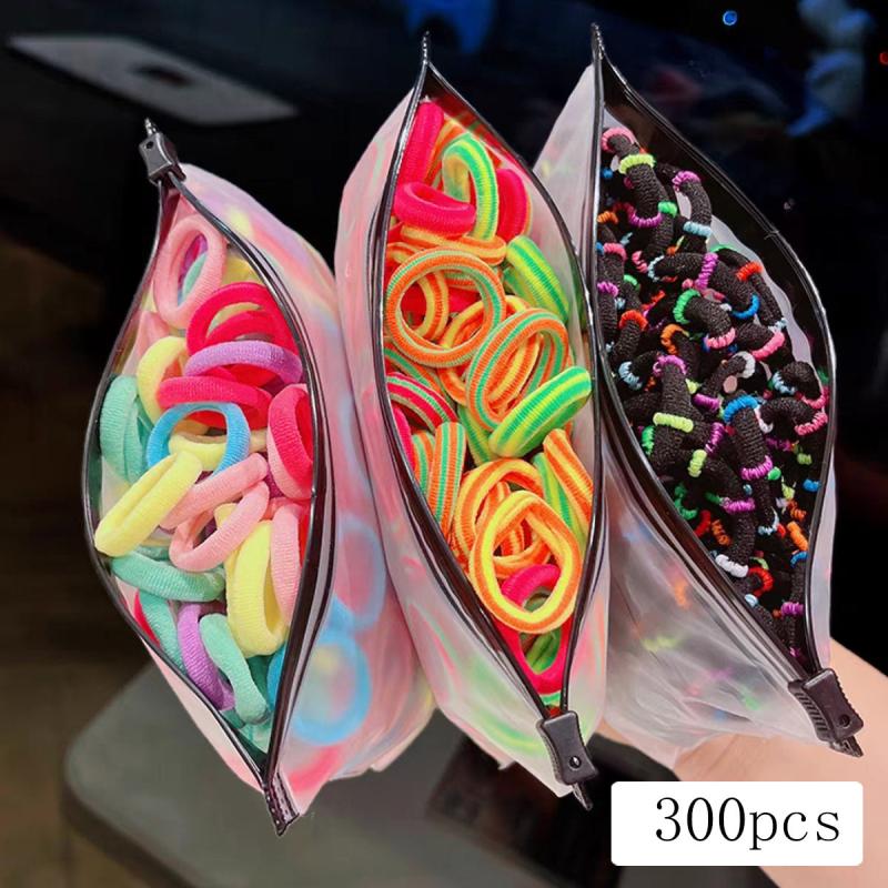 Colorful Elastic Hair Rope Towel Cloth Hair Tie
