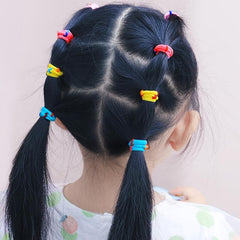 Colorful Elastic Hair Rope Towel Cloth Hair Tie
