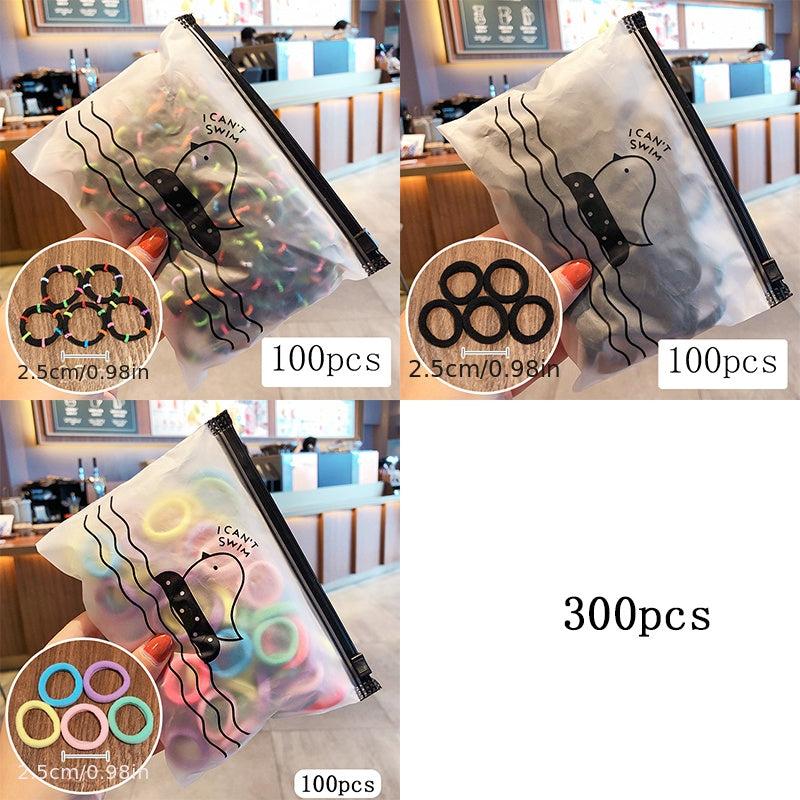 Colorful Elastic Hair Rope Towel Cloth Hair Tie