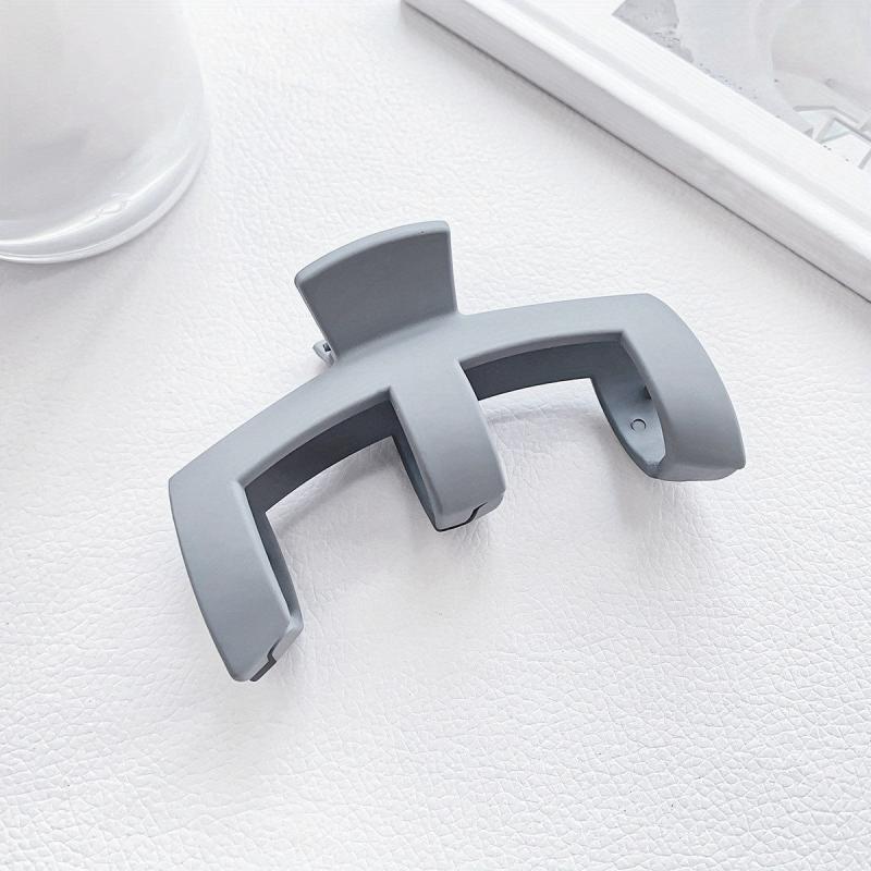 Frosted Hair Claw Nonslip Ponytail Holder Hair Clip