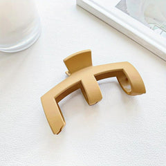 Frosted Hair Claw Nonslip Ponytail Holder Hair Clip