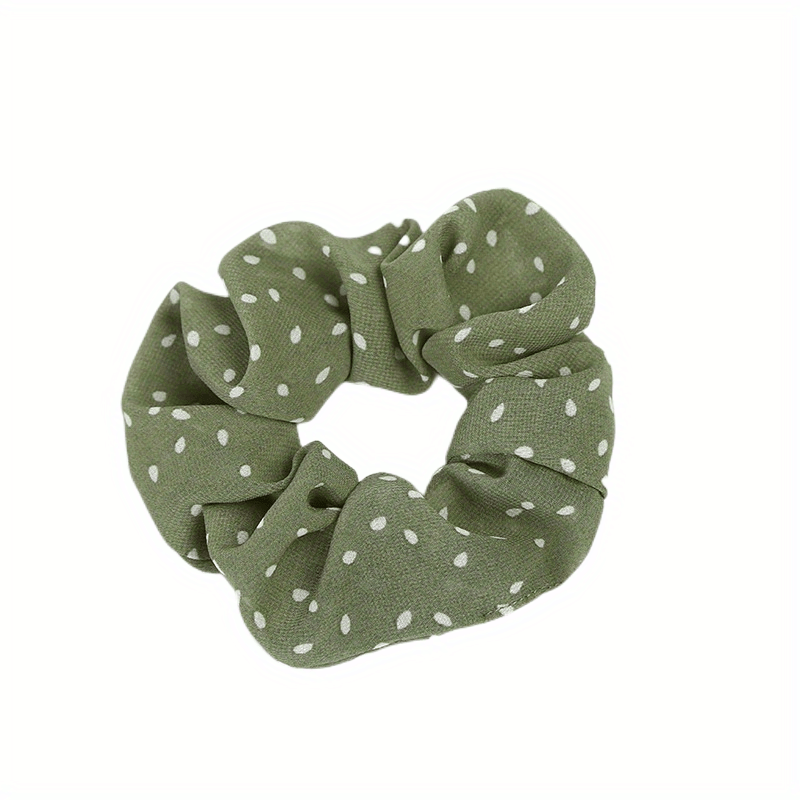 Large Scrunchies Polka Dot Floral Hair Rope Hair Accessories