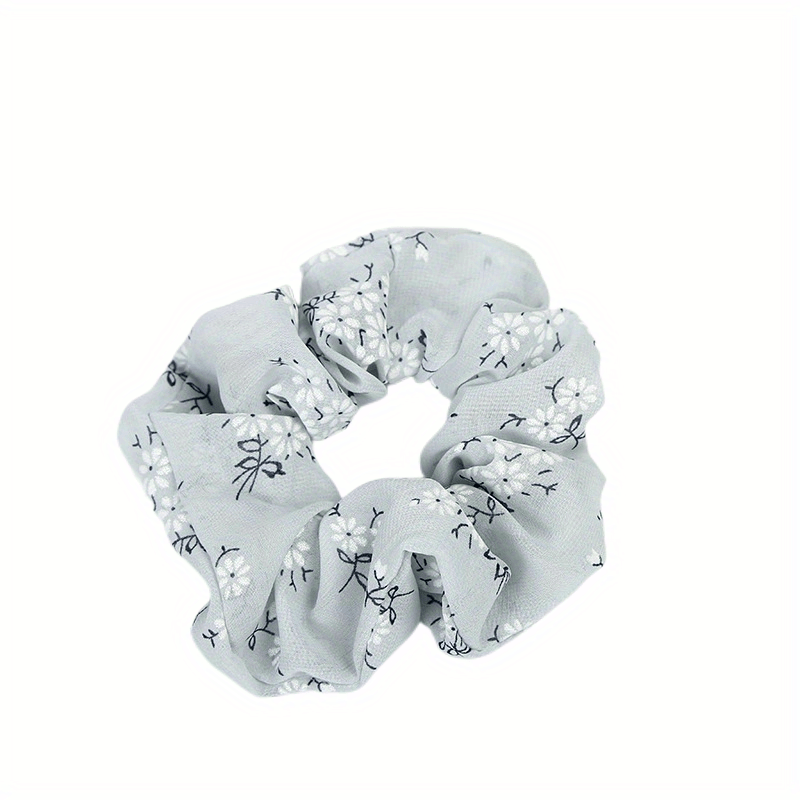 Large Scrunchies Polka Dot Floral Hair Rope Hair Accessories