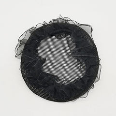 Women Meshy Snood Net Head Cover Hair Clip Nurse Attendants Hair Accessories