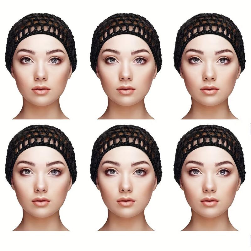 Women Meshy Snood Net Head Cover Hair Clip Nurse Attendants Hair Accessories
