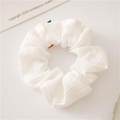Iridescent Large Scrunchies Colorful Women Retro Hair Accessories