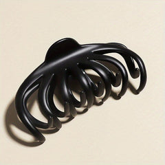 Vintage Leopard Octopus Hair Claw Nonslip Ponytail Holder
