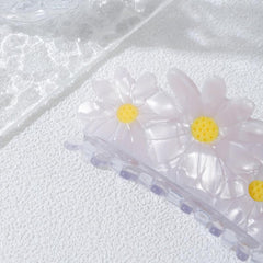 Daisy Hair Claw Minimalist Banana Clip Hairgrip Hair Accessory