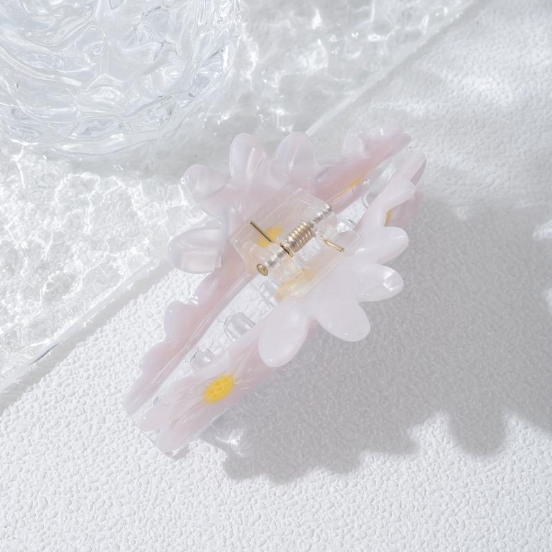 Daisy Hair Claw Minimalist Banana Clip Hairgrip Hair Accessory