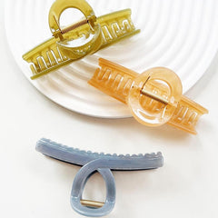 3pcs Oversize Minimalist Hair Claw Clips for Thick Thin Hair