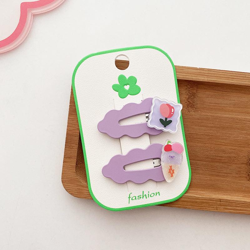 Candy Hollow Duck Billed Hair Clip for Women & Girls