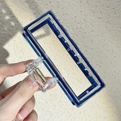 Transparent Hair Claw Ponytail Holder Hair Accessories