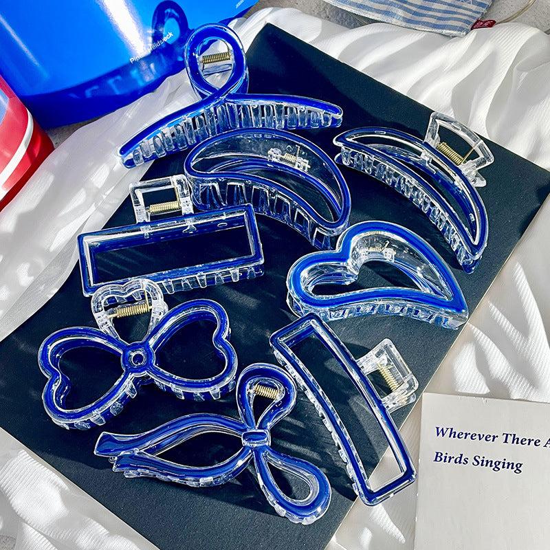 Transparent Hair Claw Ponytail Holder Hair Accessories