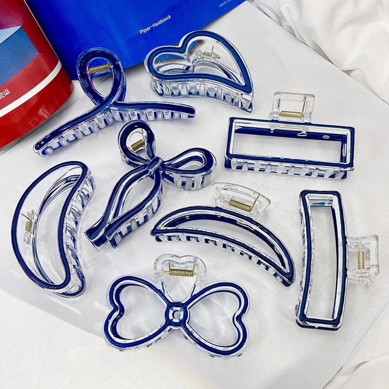 Transparent Hair Claw Ponytail Holder Hair Accessories