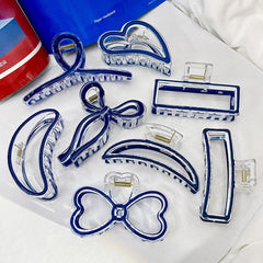 Transparent Hair Claw Ponytail Holder Hair Accessories