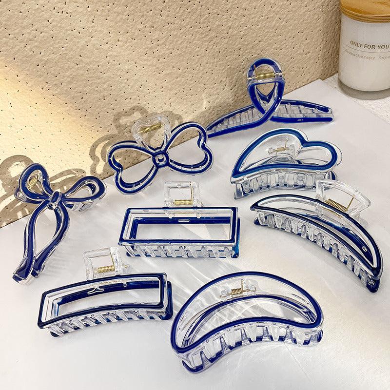 Transparent Hair Claw Ponytail Holder Hair Accessories