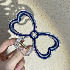 Transparent Hair Claw Ponytail Holder Hair Accessories
