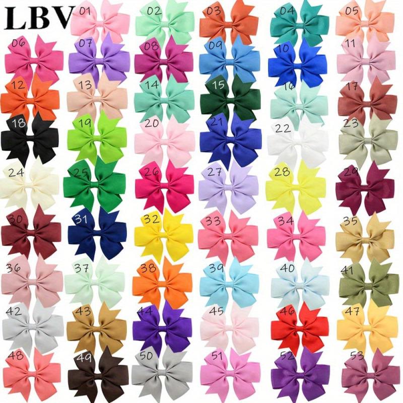 2pcs Large Bow Hair Clip for Women and Girls