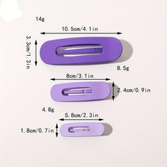 3pcs Duck Billed Hair Clip Set for Women Girls