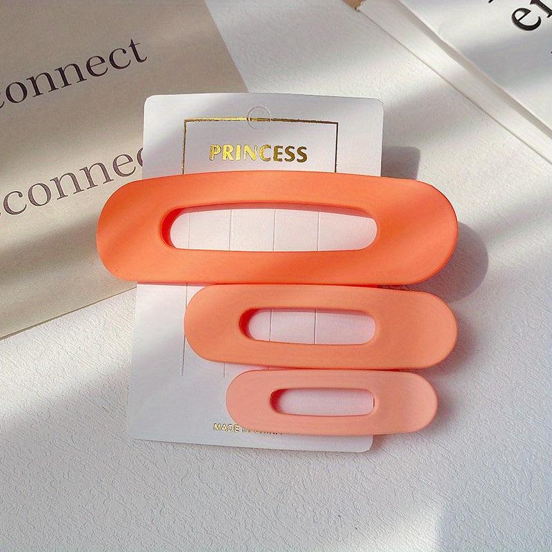 3pcs Duck Billed Hair Clip Set for Women Girls