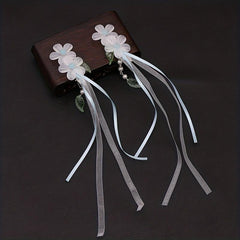 Ancient Style Crystal Hairpin Retro Headdress Flower Tassel Hair Accessories