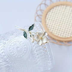 Flower Shaped Hair Pin Barrette Style Headdress for Women Girls