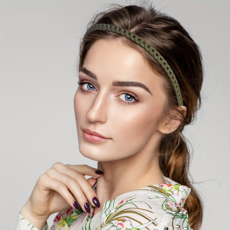 10pcs Skinny Headband Hair Band Nonslip Headdress Sweet Hair Accessories
