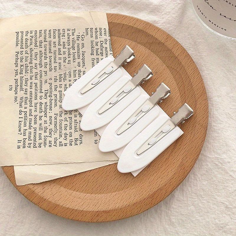 4pcs No Crease Hair Clip Salon Hair Styling Tool Accessories