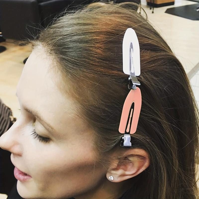 4pcs No Crease Hair Clip Salon Hair Styling Tool Accessories