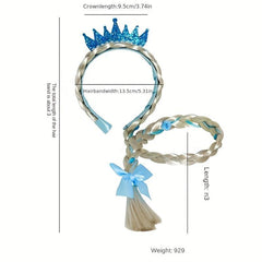 Braided Wig Headband Headdress For Girls