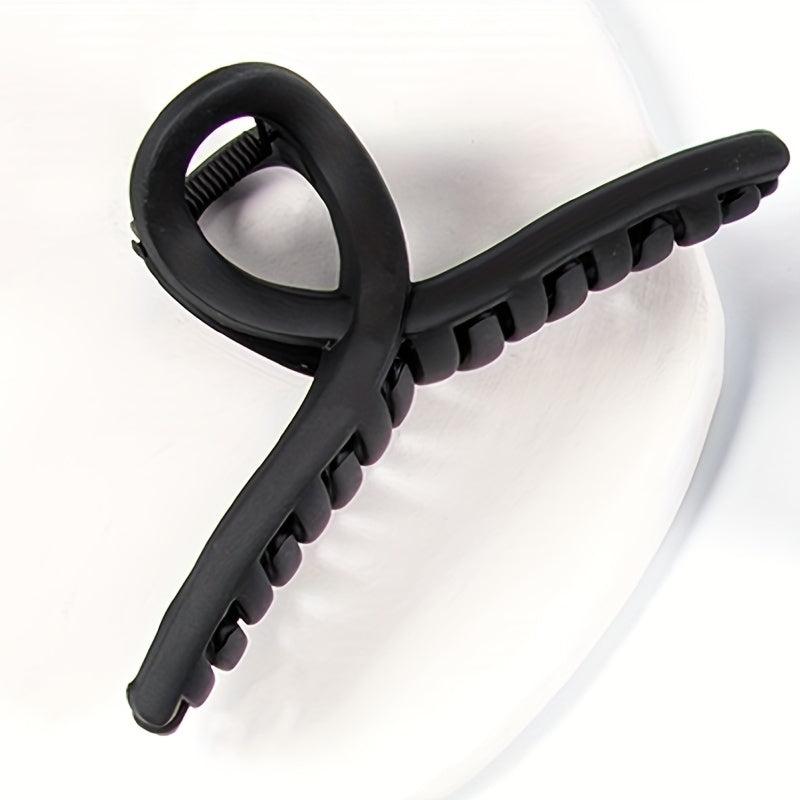 5pcs Matte Hair Claw Clip Flower Shaped Octopus Hair Clip