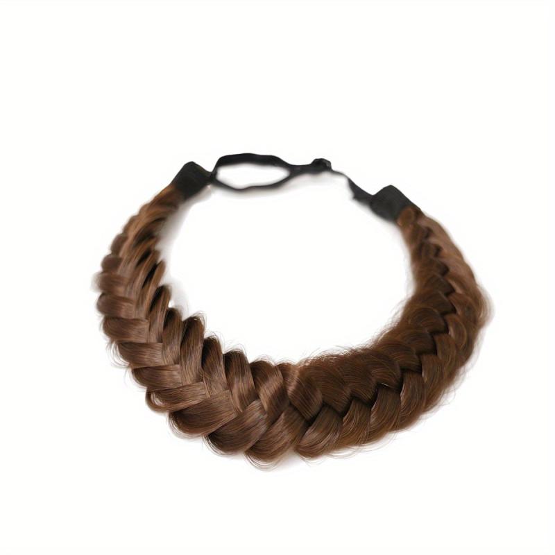 Synthetic Braid Hair Headband Hand Synthetic Hair Pieces Extended Headband