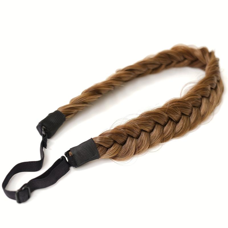 Synthetic Braid Hair Headband Hand Synthetic Hair Pieces Extended Headband