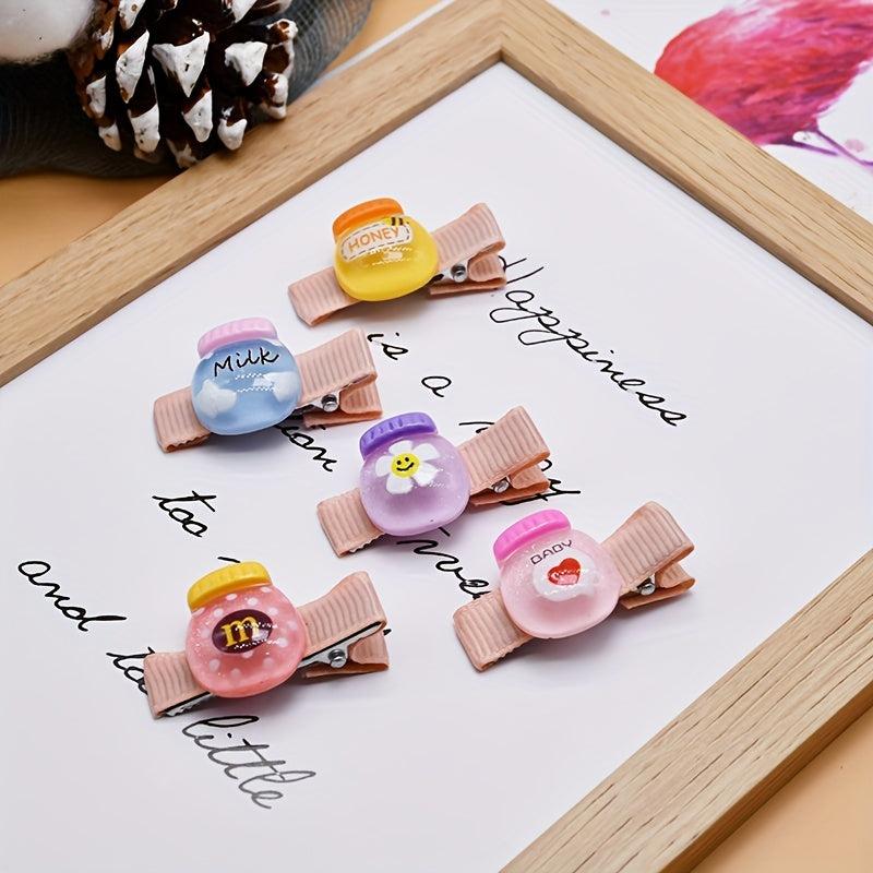 Baby Girls Hair Clip Cute Cartoon Duck Bill Clip for Side Hair Bang Braids