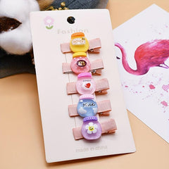 Baby Girls Hair Clip Cute Cartoon Duck Bill Clip for Side Hair Bang Braids