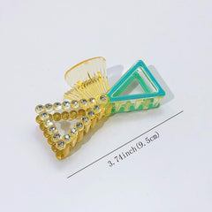 Crystal Rhinestone Hair Claw Ladies Hair Clip Bohemia Style